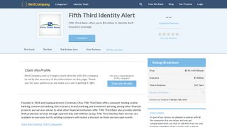 Helpful Fifth Third Identity Alert Reviews 2019 | ID Theft Protection