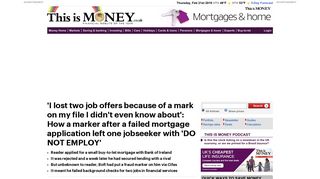 Cifas fraud marker left me with do not employ status | This is Money