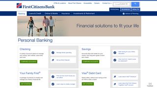 First citizen discount online personal banking