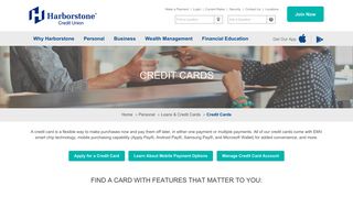 Credit Cards - Harborstone Credit Union