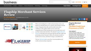 Flagship Merchant Services Review - Business.com
