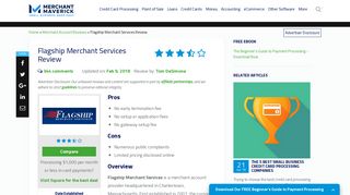 Flagship Merchant Services Review 2019 | Reviews, Ratings ...