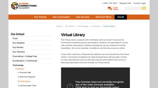 Virtual Library | Florida Connections Academy