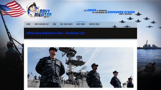 The Master List - Official Navy Websites & Links - Navy Mentor