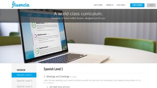 curriculum - Fluencia | Learn Spanish Online. Fast. Easy. Fun.