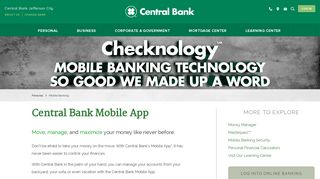 Central Bank Mobile App | Central Bank
