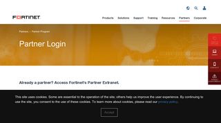 Partner Login | Fortinet Partner Extranet | Fortinet Partners