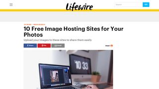 10 Free Image Hosting Sites for Your Photos - Lifewire