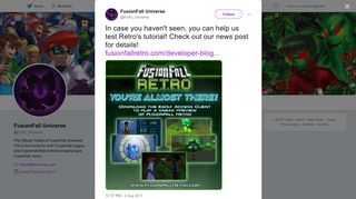 fusionfall universe twitter fusionfall universe twitter