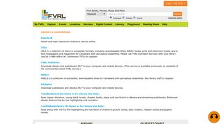 Ebooks & Audiobooks - FVRL