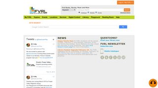 FVRL » Site Search