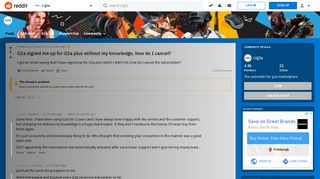 G2a signed me up for G2a plus without my knowledge, how do I ...