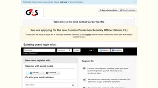 G4s Global Career Centre Login And Support