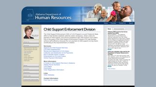 Alabama Department of Human Resources - Child Support Division