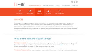 bswift: Services