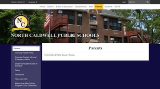 Parents - North Caldwell Public Schools