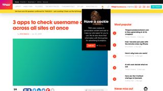 3 apps to check username availability across all sites at once - TNW