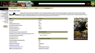 West Virginia DNR - Hunting - West Virginia Division of Natural ...