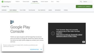 Google Play Console | Android Developers
