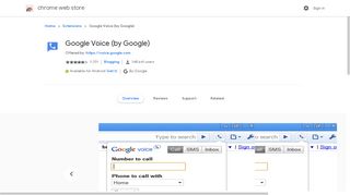 Google Voice (by Google) - Google Chrome