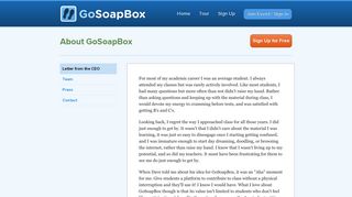 About - GoSoapBox