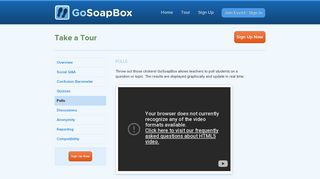Polls | Product Tour - GoSoapBox