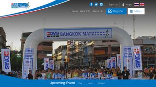 Schedule - Bangkok Marathon
