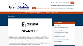 GrantHub | GrantStation