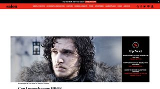 Can I mooch your HBO? | Salon.com