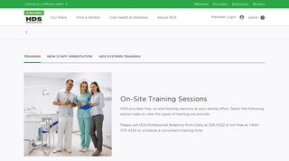Providers - Training | HDS - Hawaii Dental Service