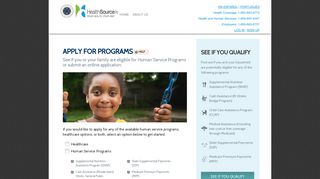 HealthSource RI | Dashboard | RI SERVICES