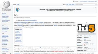 hi5 - Wikipedia
