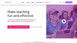 Top Hat: Education Software For Professors & Educators