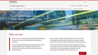 Hitachi Credit Login And Support