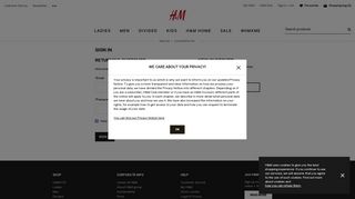 h&m account
