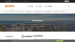 HomeHunt - For Customers - Gentoo