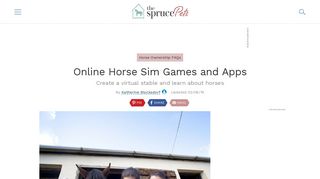 Guide to the Best Online Horse Sim Games - The Spruce Pets