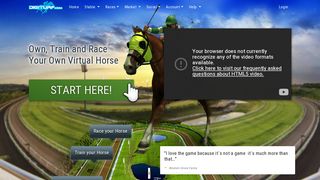 Online Horse Racing Games : Free Horse Racing Games : Digiturf.com