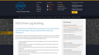 HOS Driver Log Auditing - OTS - Premier. Innovative. Experts.