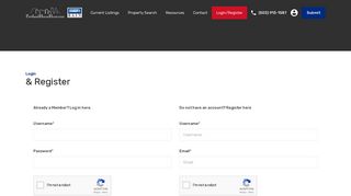 Login or Register - Portland House Hunt