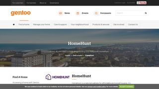 HomeHunt - For Customers - Gentoo