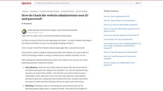 how to hack any password on any site how to hack any password on any site