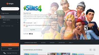 use sims 4 without origin
