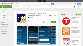 IQNavigator Timecards – Apps on Google Play