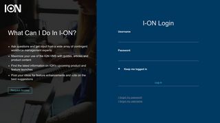 I-ON Community Login Portal - Beeline