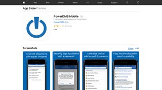 PowerDMS Mobile on the App Store - iTunes - Apple