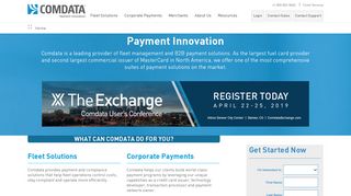 Comdata Payment Innovation | Integrated Financial Solutions