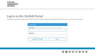 MyHull Portal - University of Hull