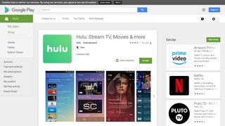 Hulu: Stream TV, Movies & more - Apps on Google Play