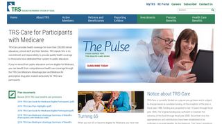 TRS-Care for Participants with Medicare